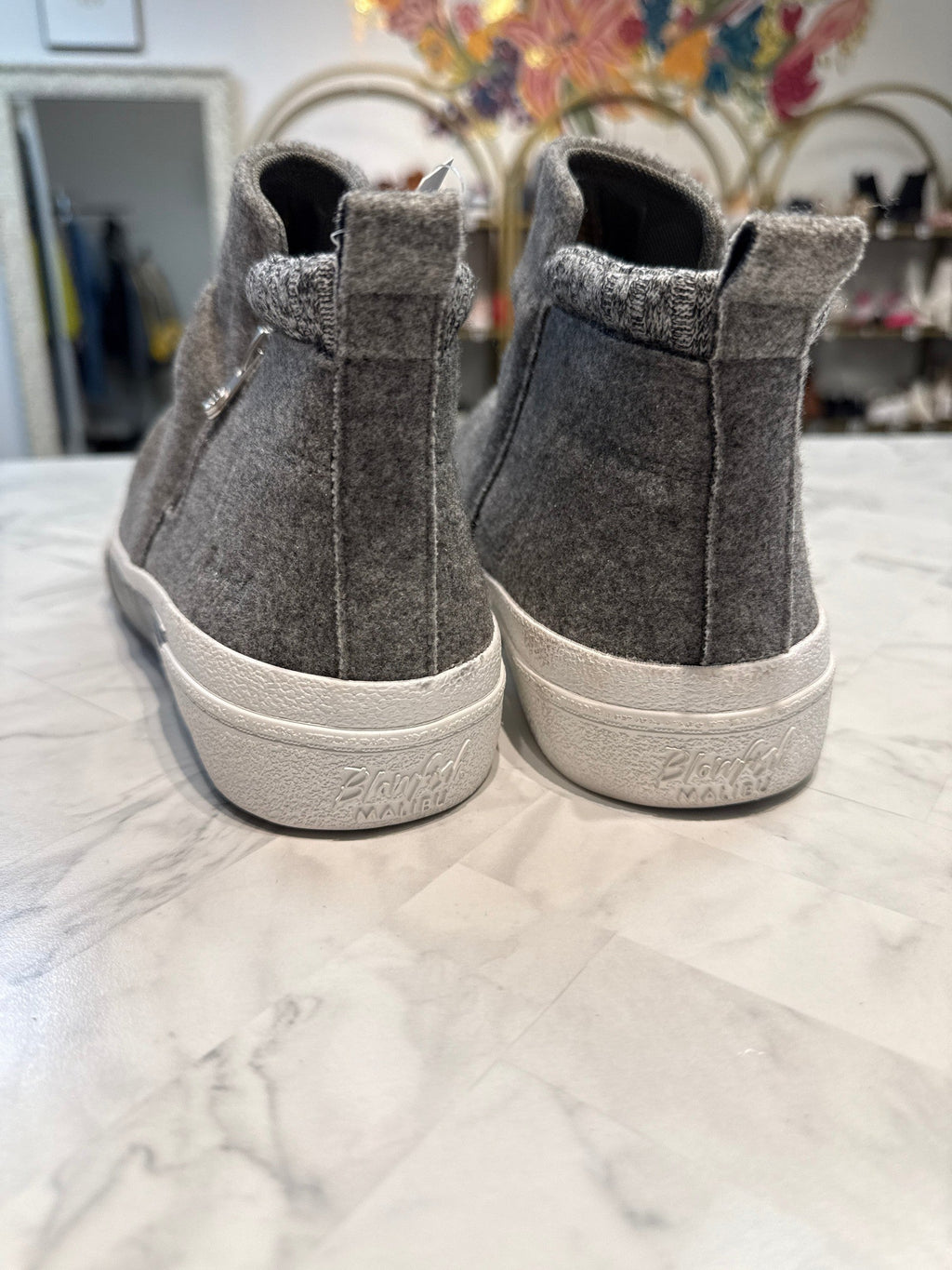 Blowfish Gray Shoes, 10