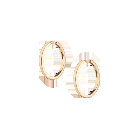 Medium Hinged Hoop Earrings