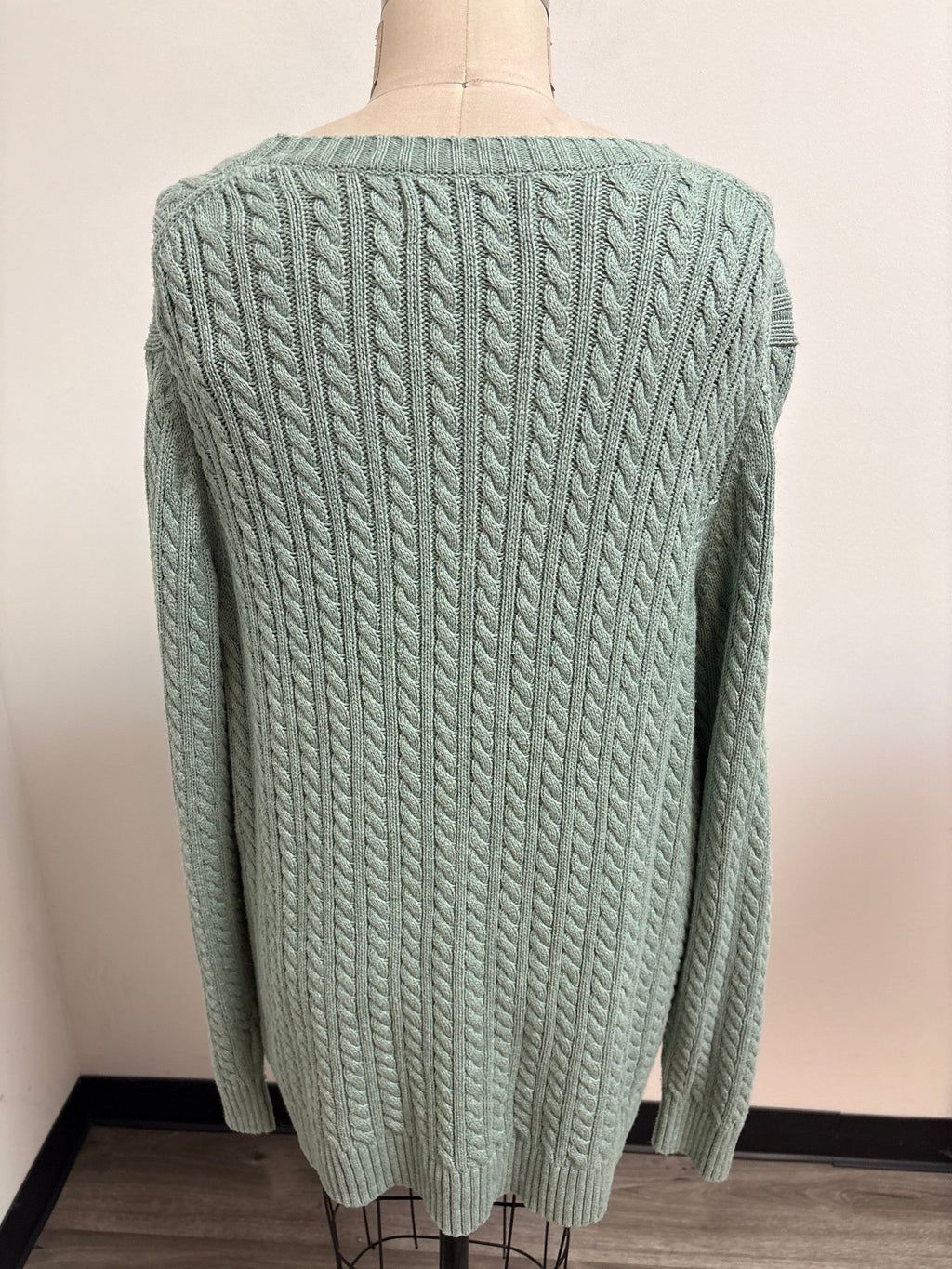 Amazon Essentials Green Sweater, XXL