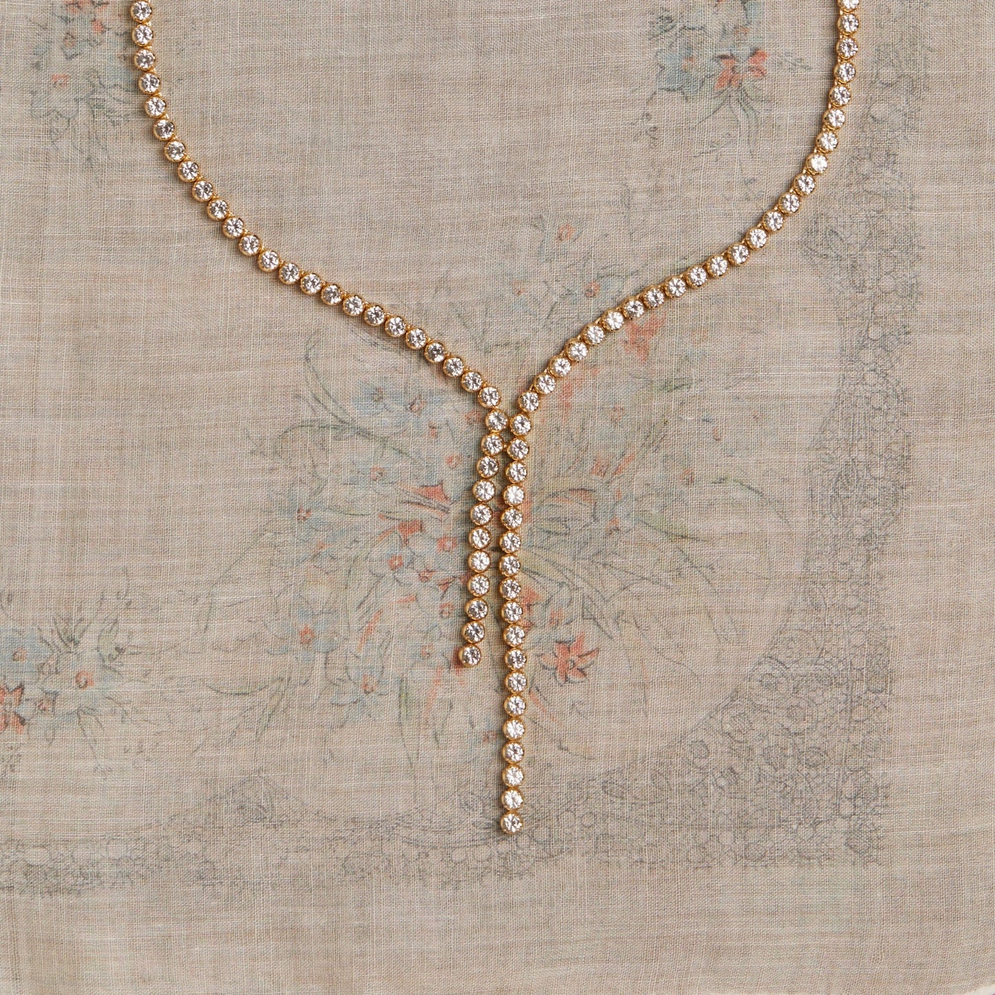 Aurate x Marilyn Monroe: Birth of a Star Tennis Necklace