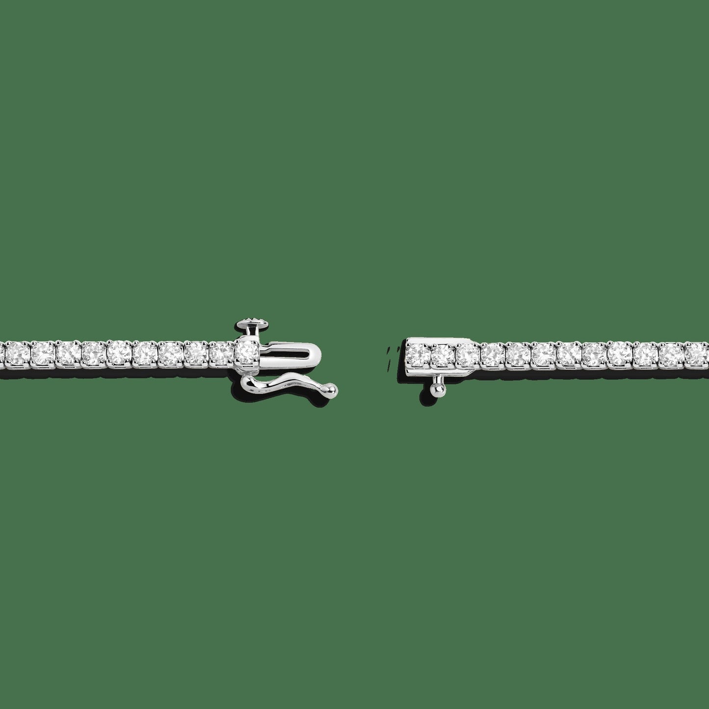 Classic Diamond Tennis Necklace