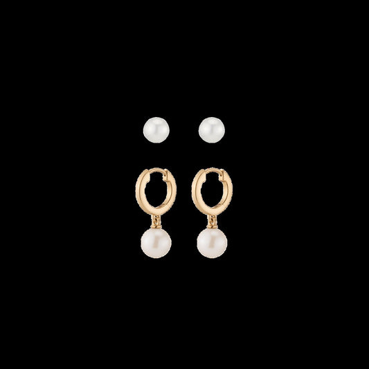 Pearl Earring Stack
