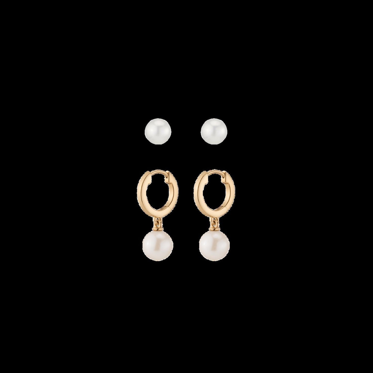 Pearl Earring Stack