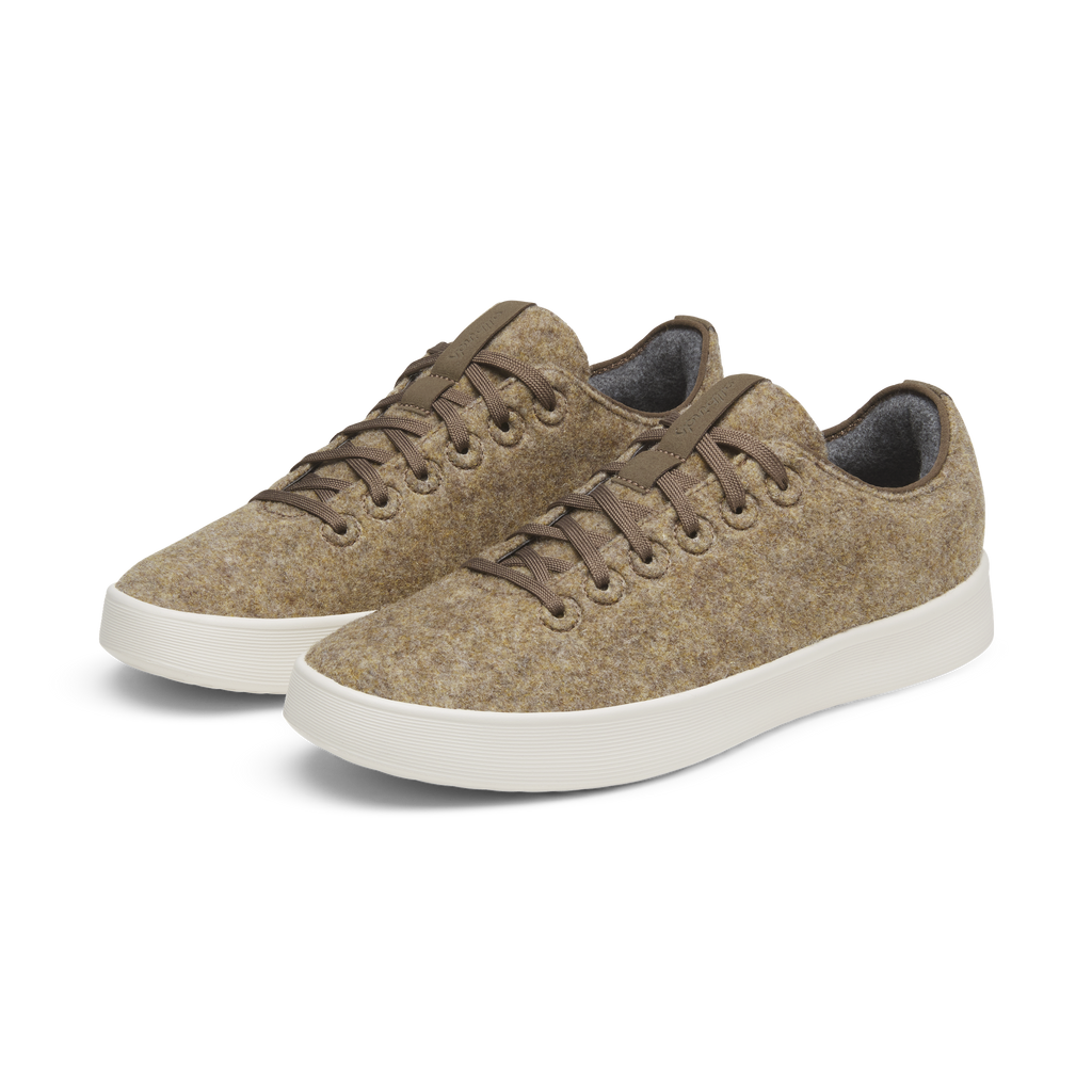 Women's Wool Cruiser - Dark Camel (Natural White Sole)