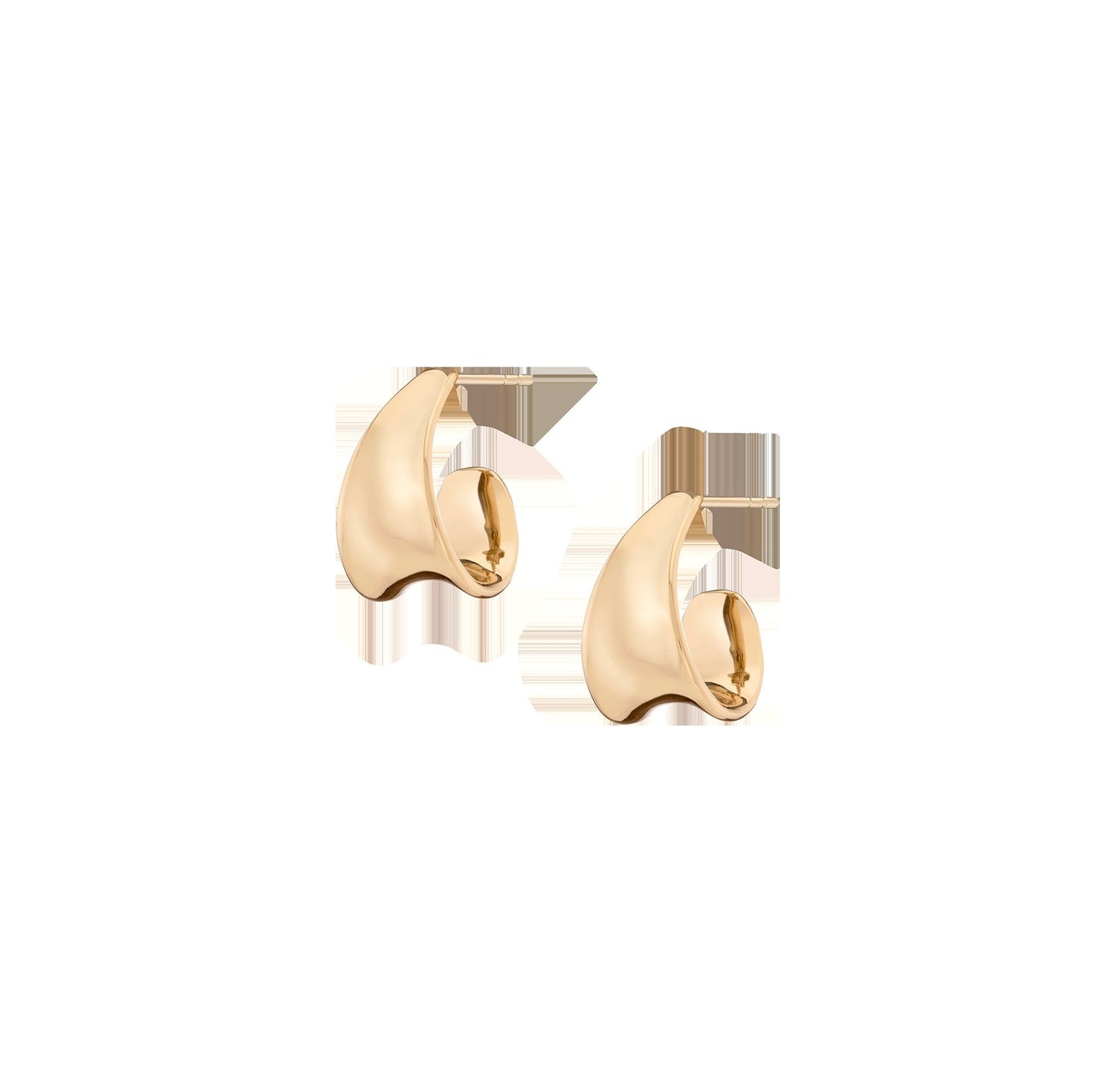 Curve Hoop Earrings