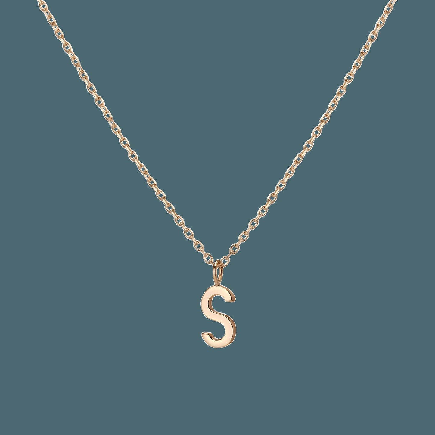 Classic Gold Letter Necklace