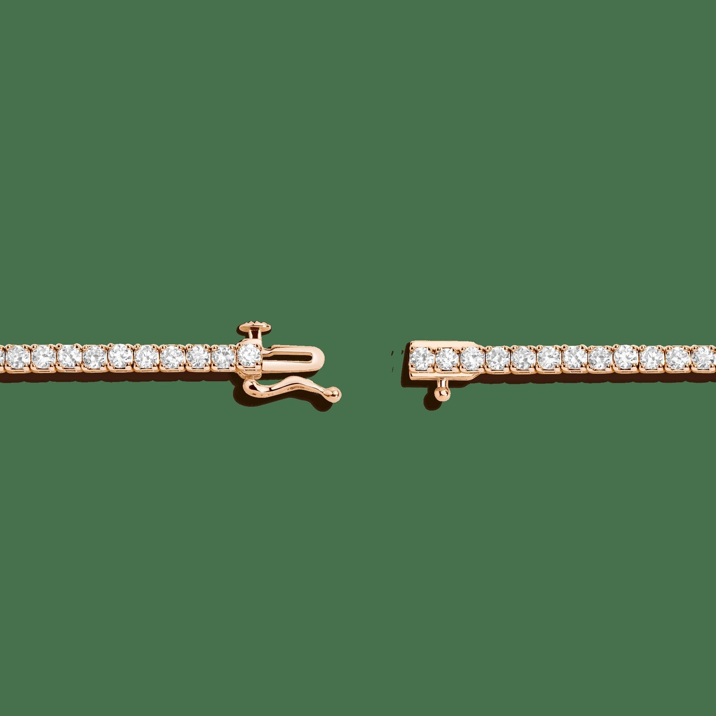 Classic Lab Grown Diamond Tennis Necklace