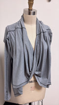 Zyia Gray Sweater, XL