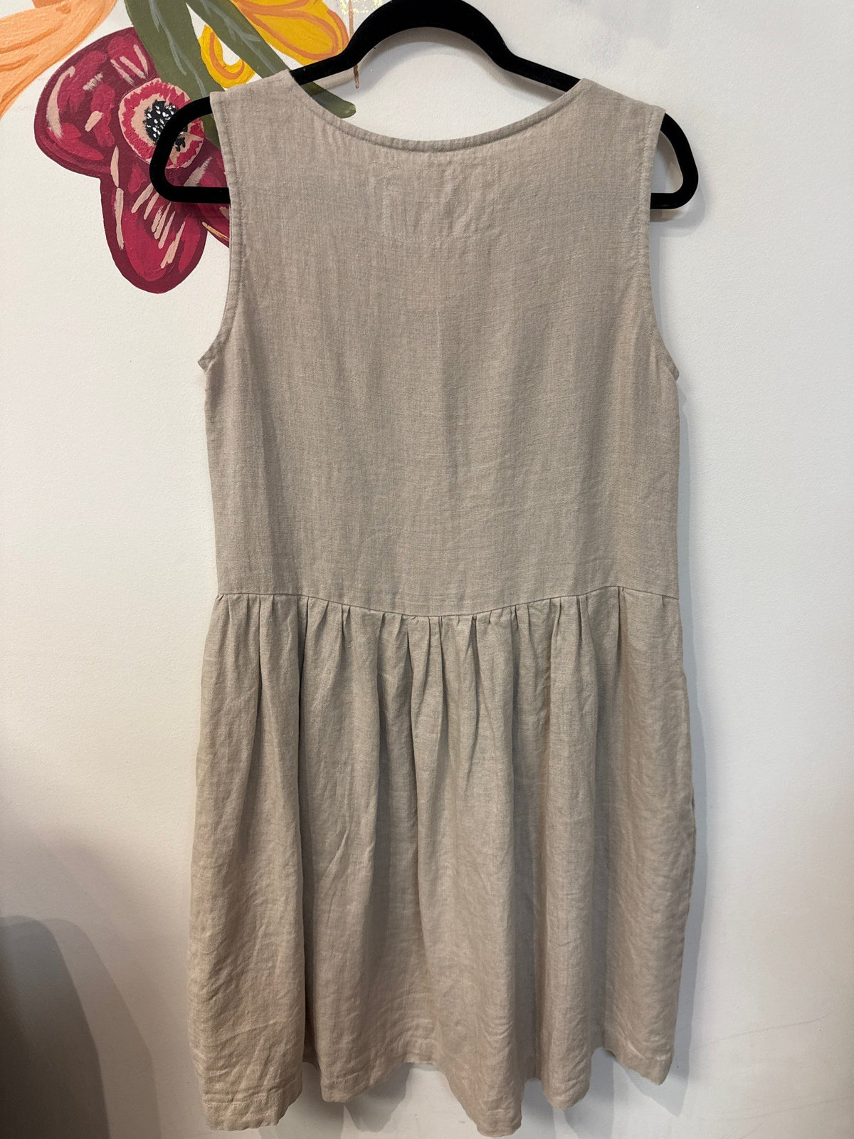Not Perfect Linen 100% Linen Dress, S (retail $169)