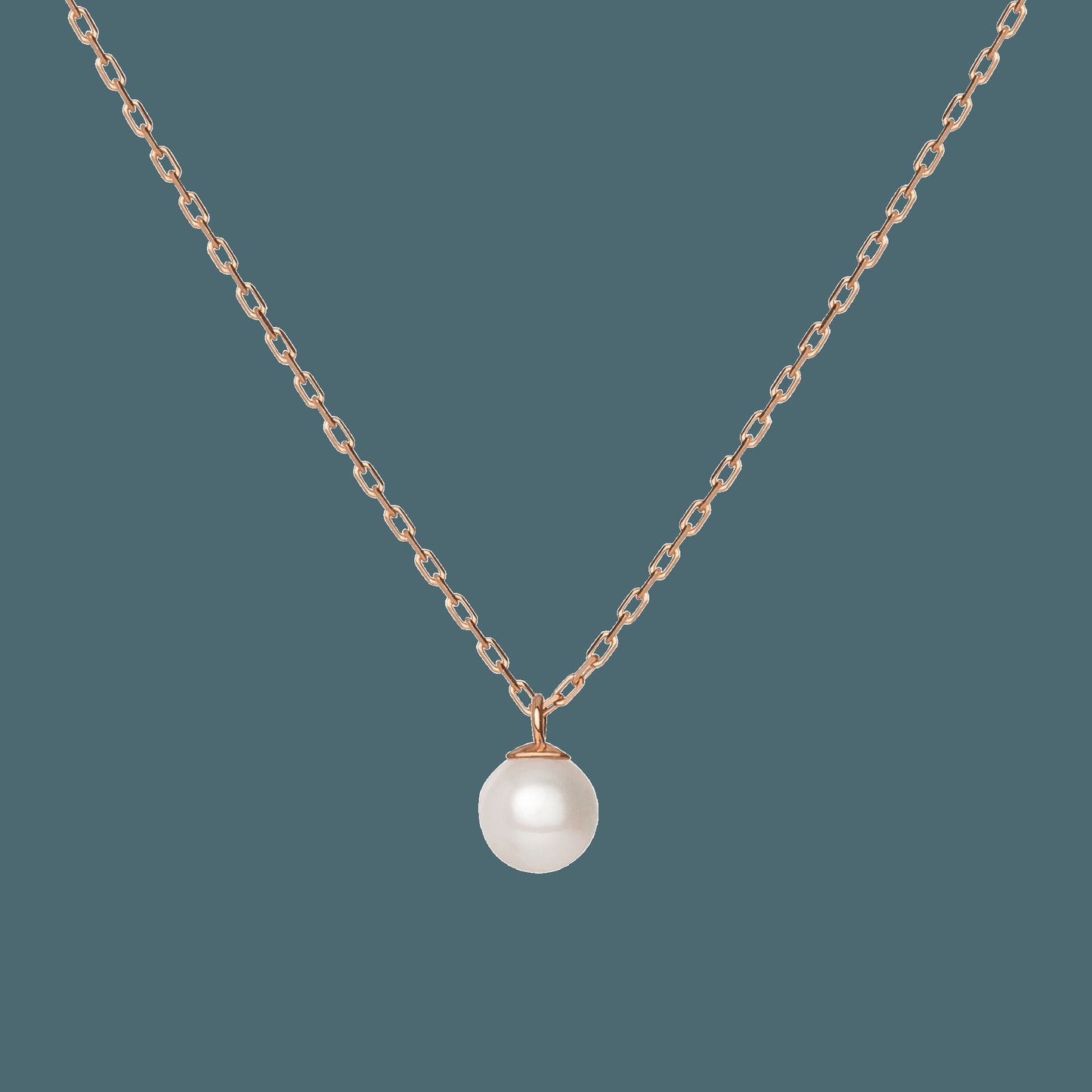 Simple Pearl Necklace