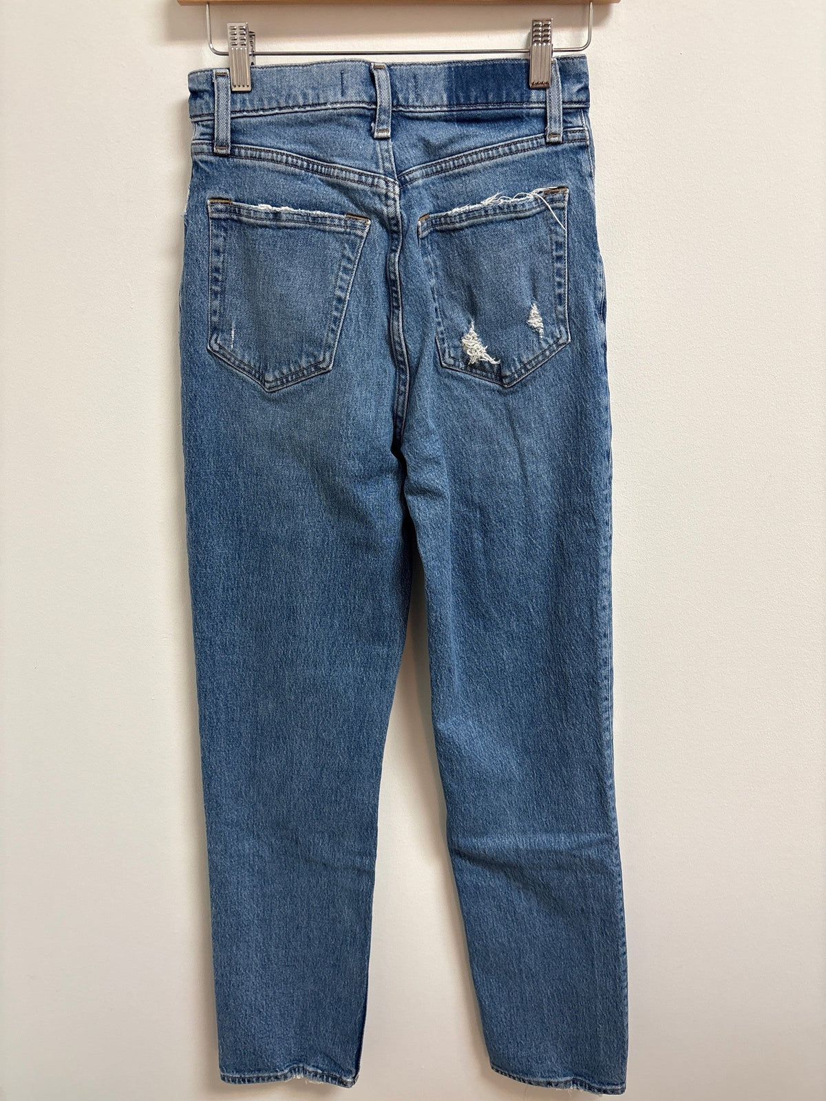 Abercrombie & Fitch 90s Straight Ultra Rise 31" Inseam Jeans, 4
