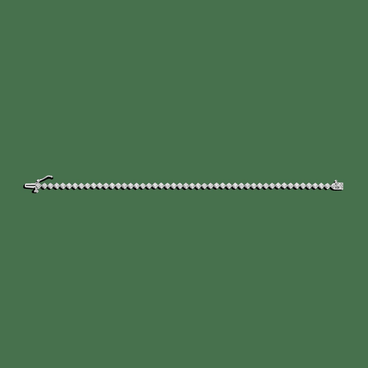 Petite Lab Grown Diamond Tennis Bracelet