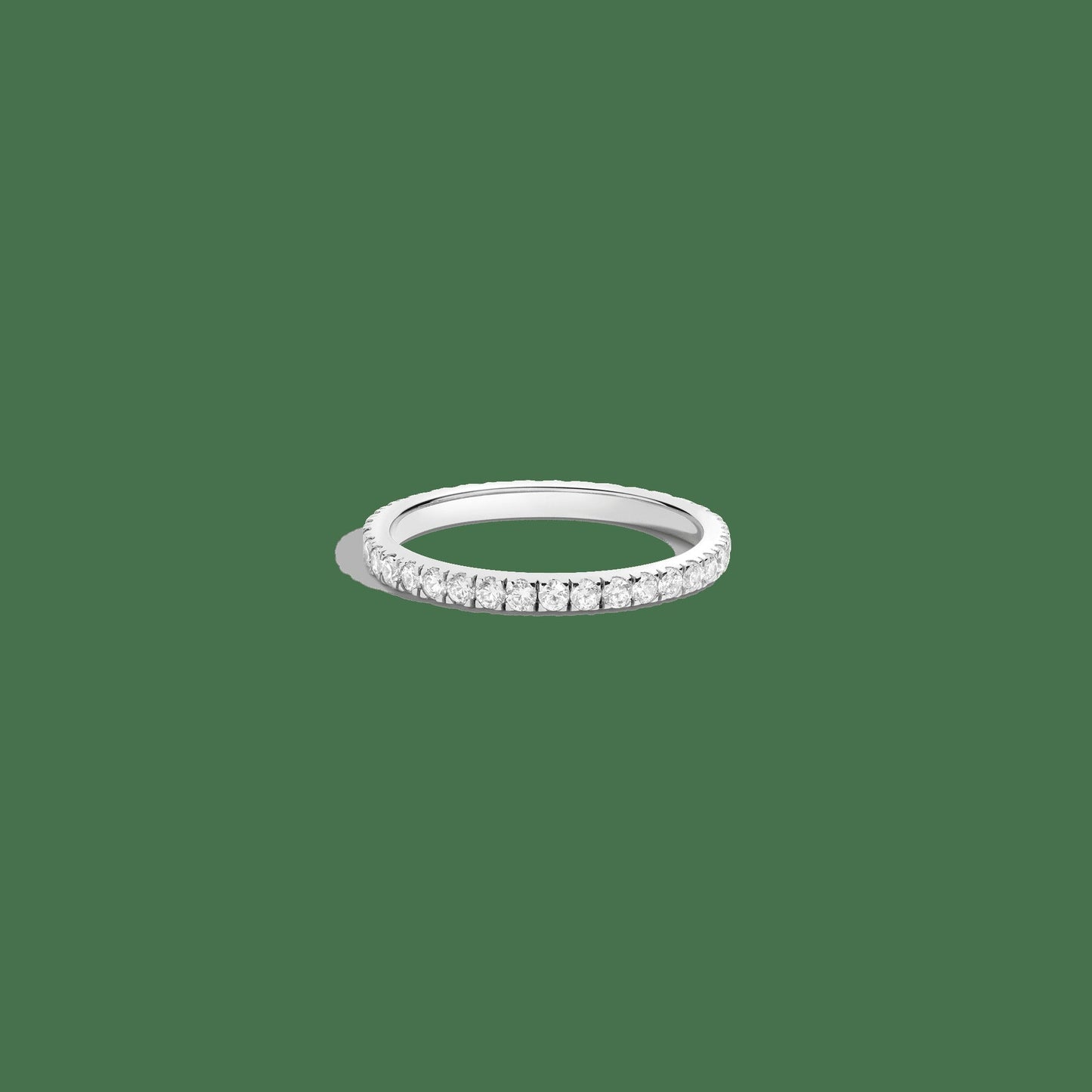 Pavé Lab Grown Diamond Eternity Ring - 0.75ct