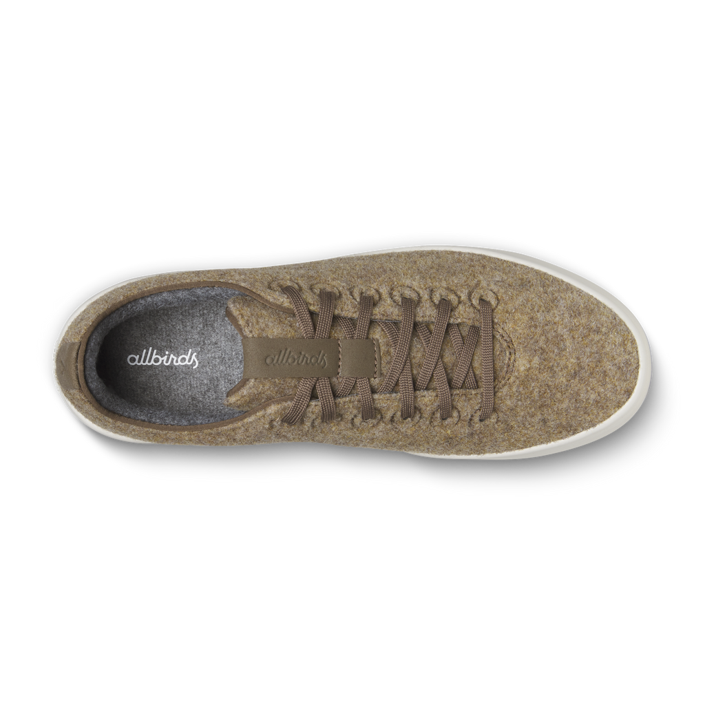 Women's Wool Cruiser - Dark Camel (Natural White Sole)