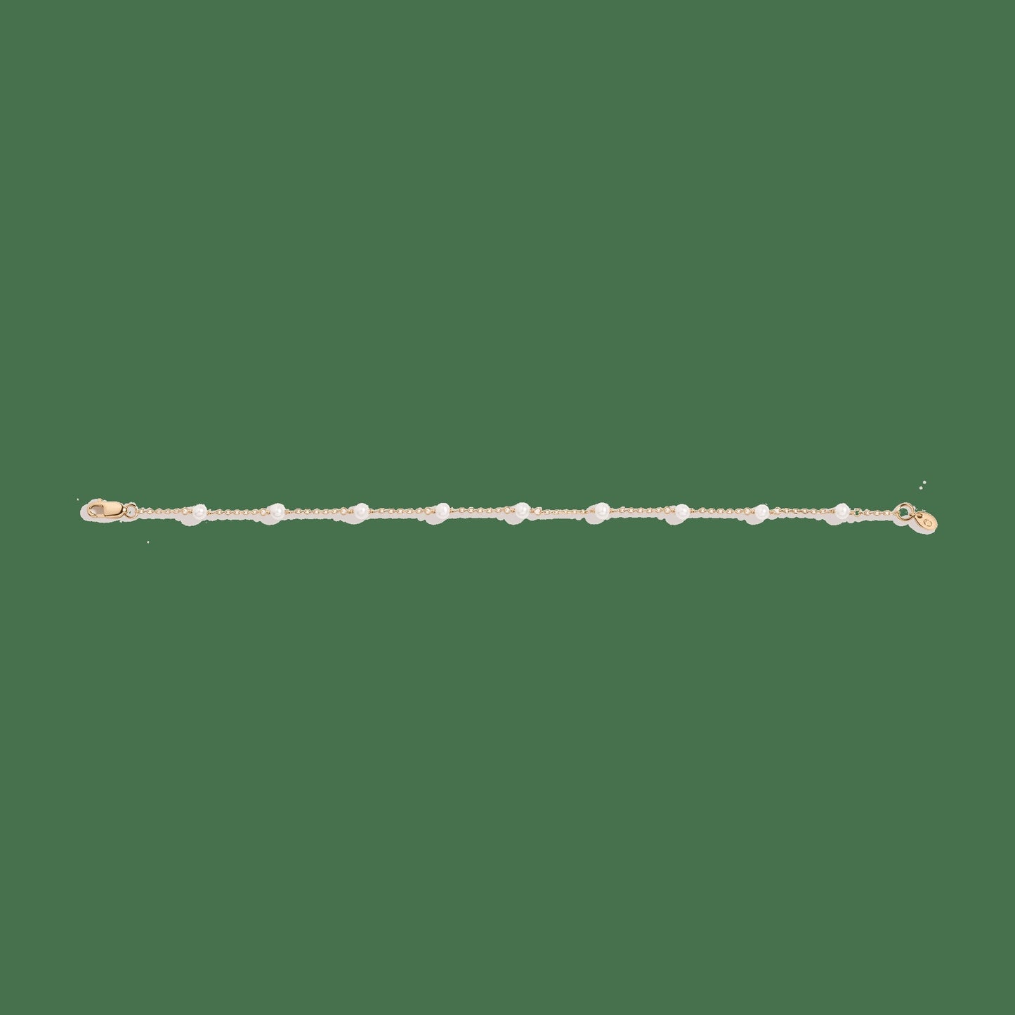 Classic Pearl Station Bracelet