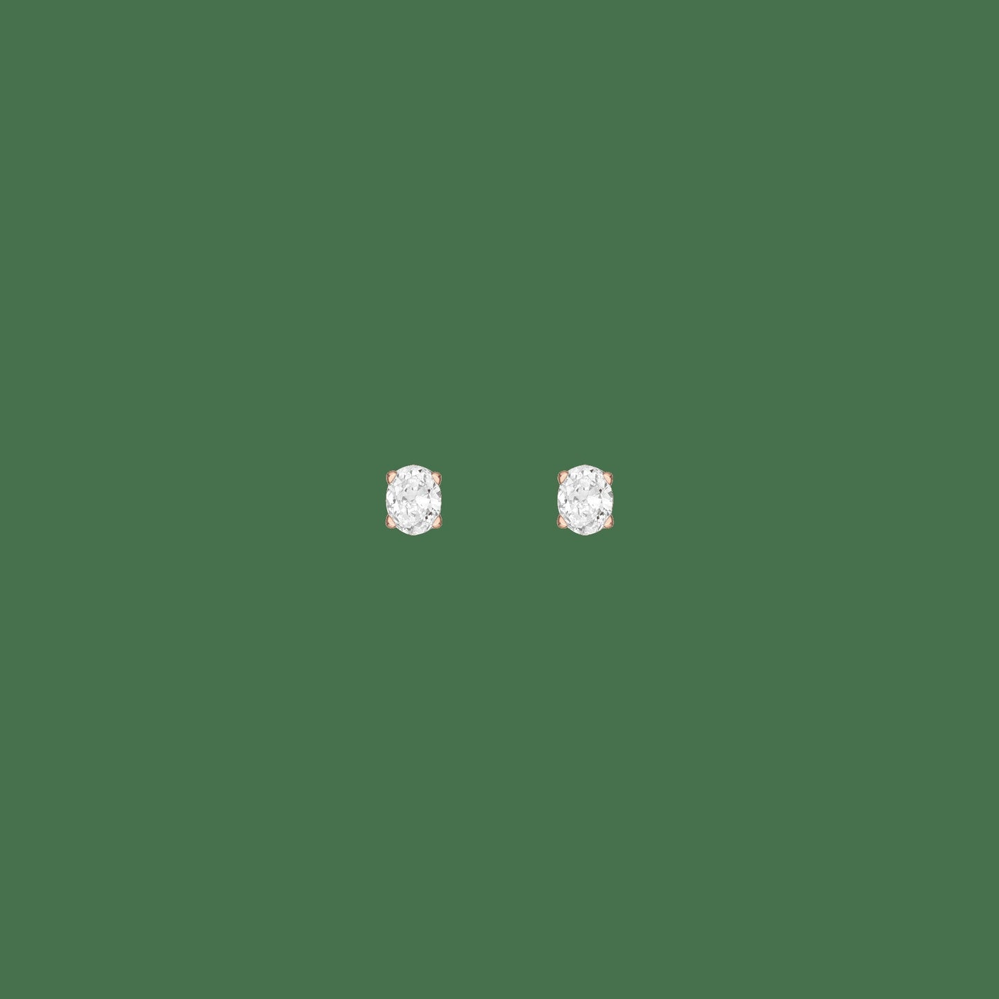 Oval Lab Grown Diamond Studs