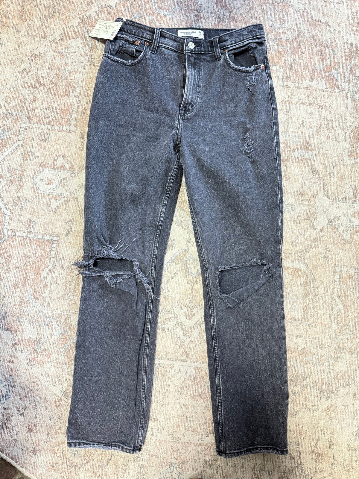 Abercrombie ‘90s Straight Ultra HR Jeans (29x30)