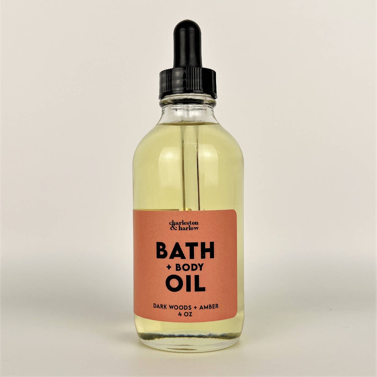Bath + Body Oil - Dark Woods + Amber