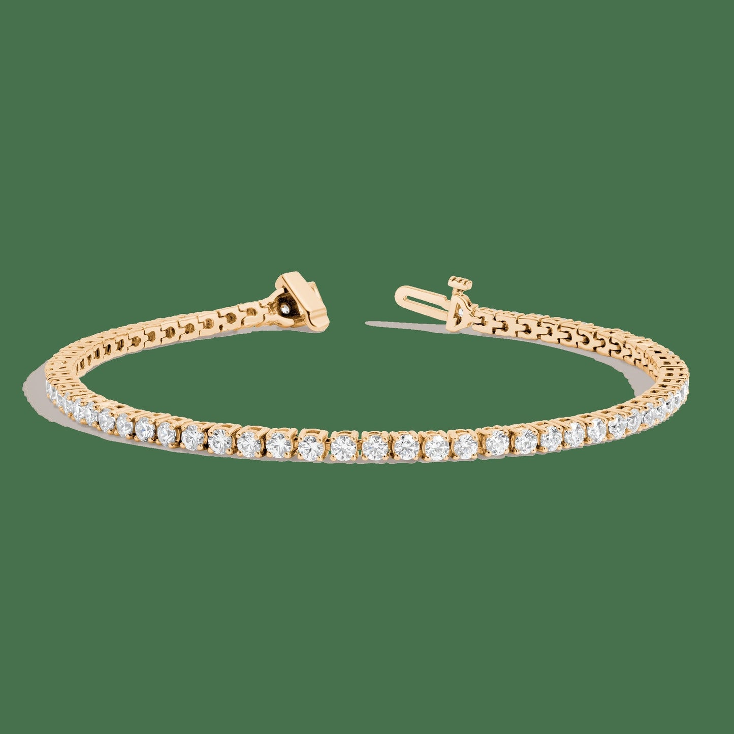 Classic Lab Grown Diamond Tennis Bracelet - 4ct