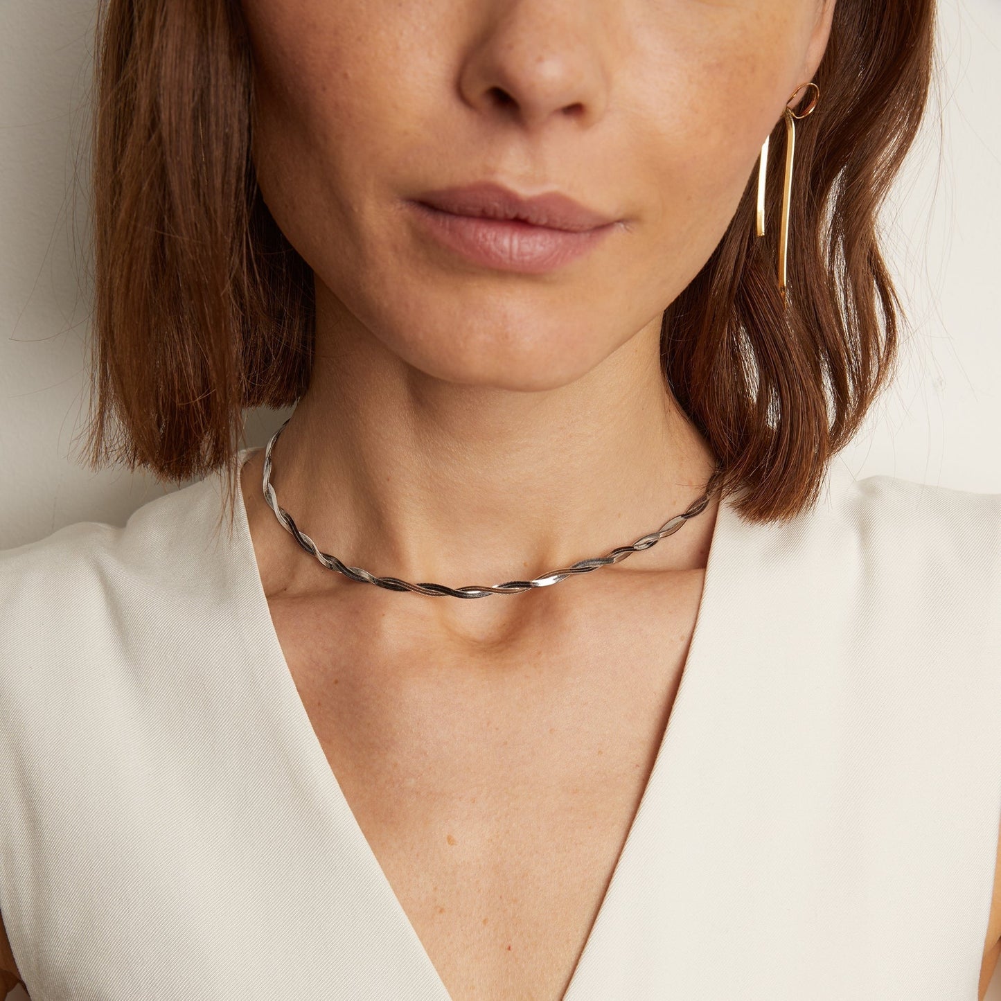 Herringbone Twist Necklace