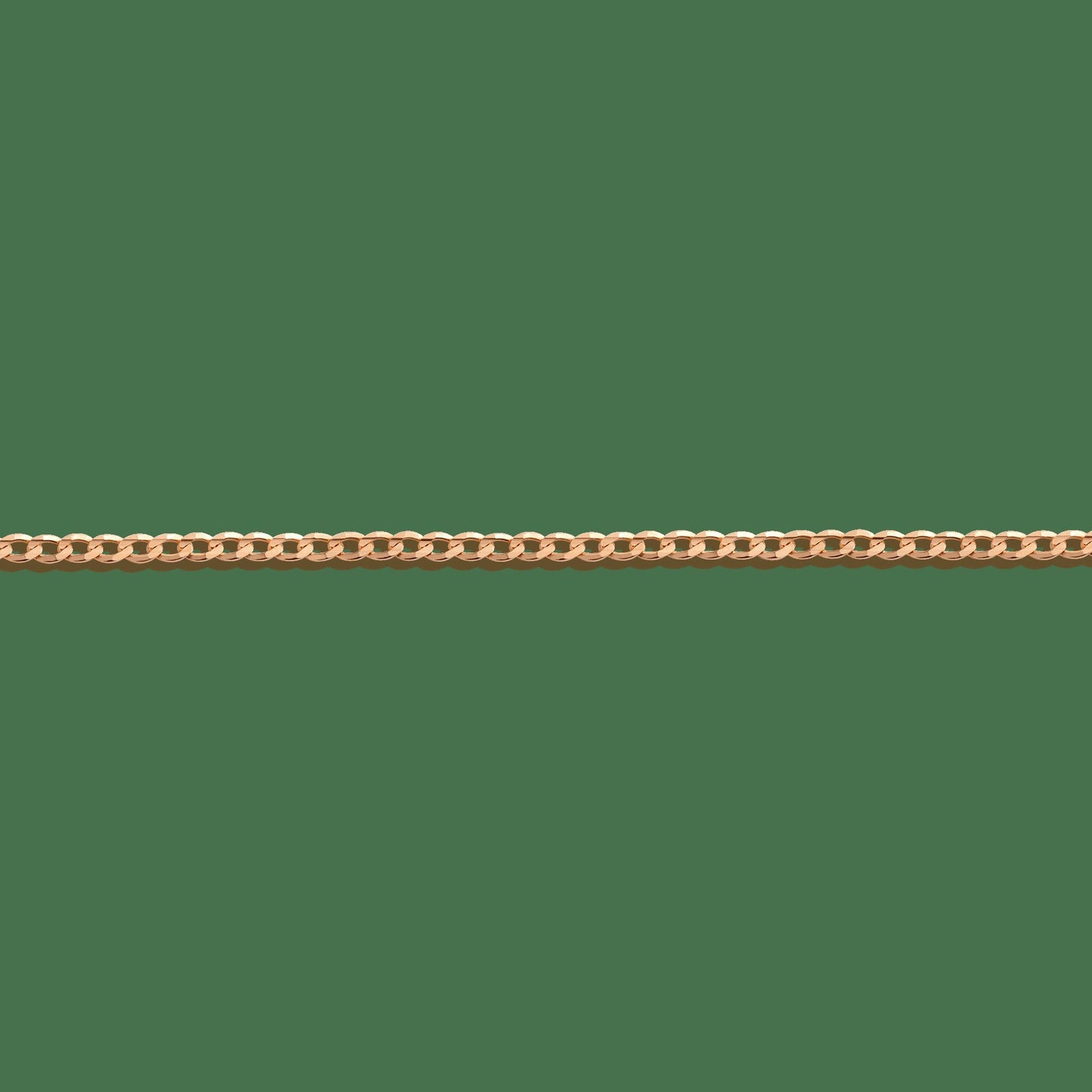 Medium Gold Curb Chain Bracelet