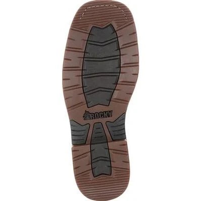 Rocky Square Toe Internal Met Guard Western Boot with TPU Heel Counter