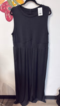 Cider Black 29" Inseam Jumpsuit, 3XL