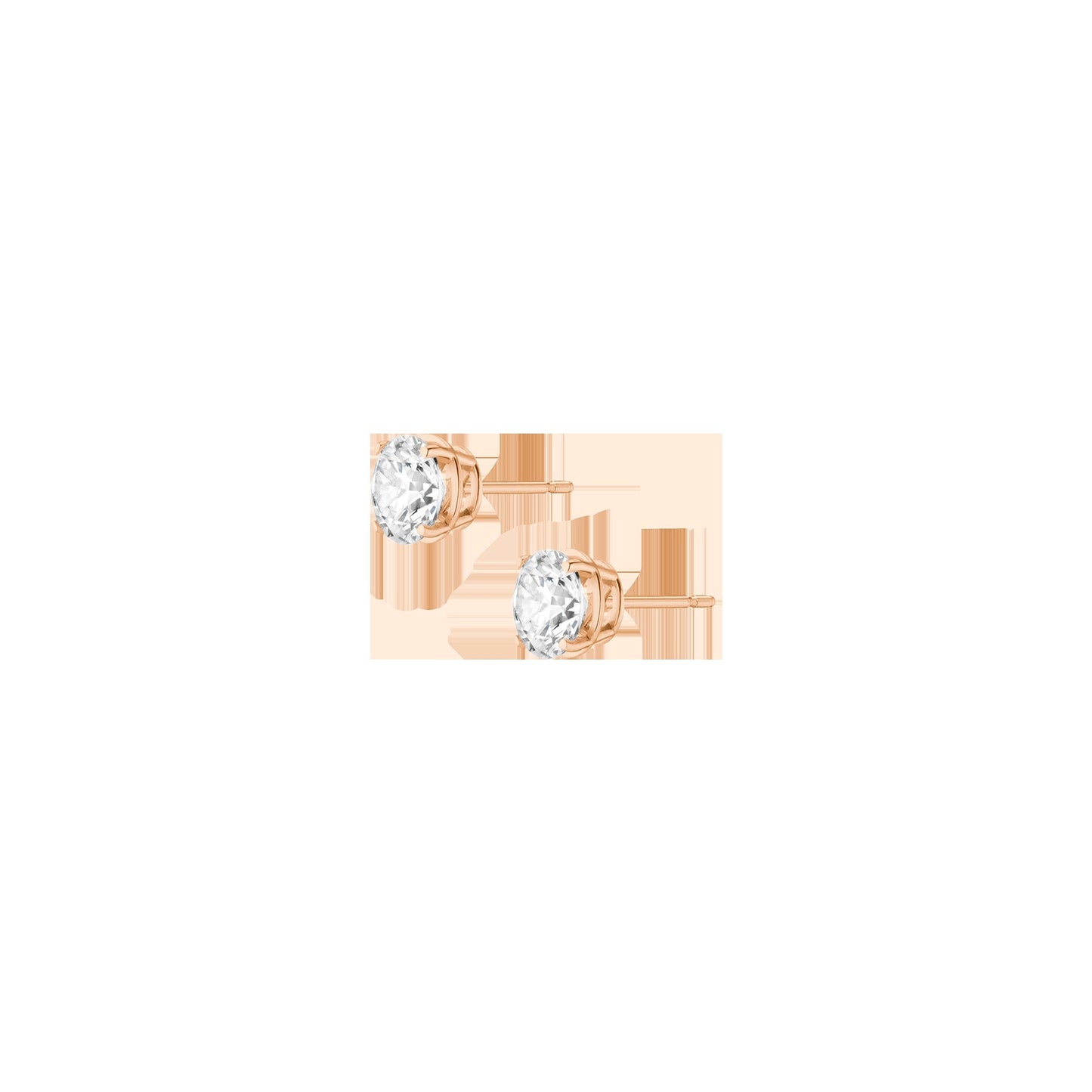 Luxury Round Lab Grown Diamond Studs
