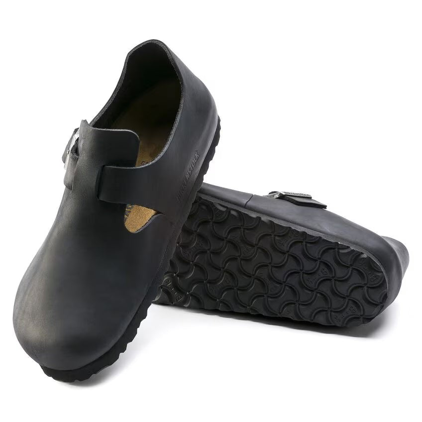 Birkenstock Women's London Oiled Leather - Black
