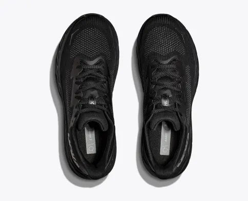 HOKA WOMENS ARAHI 7 WIDE FIT BLACK/BLACK