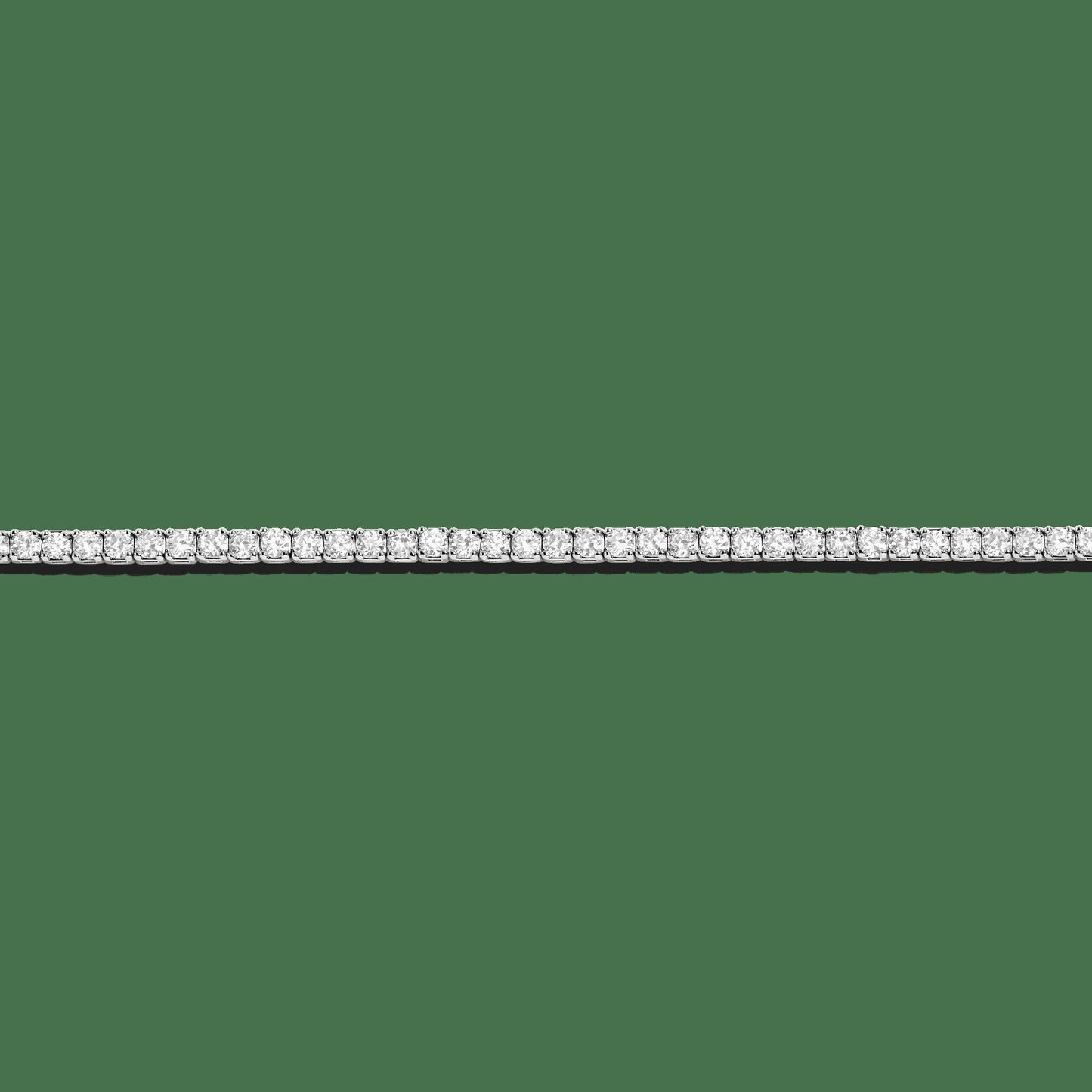 Classic Lab Grown Diamond Tennis Necklace - 5ct (Large)