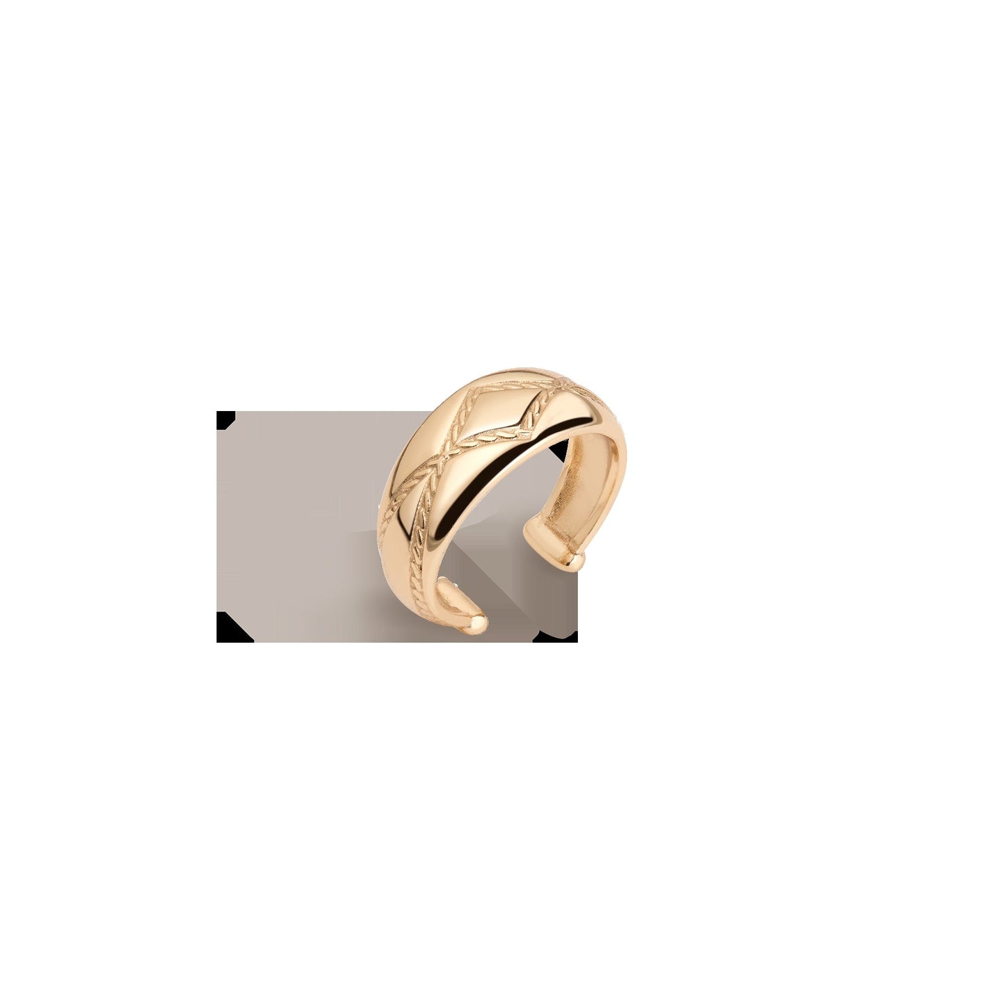 Aurate x Frye: Western Stitch Ear Cuff
