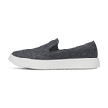 Men's Wool Cruiser Slip On - Dark Grey (Light Grey Sole)