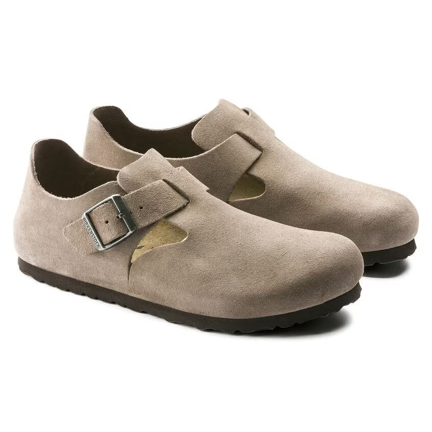 Birkenstock Women's London Suede Leather - Taupe