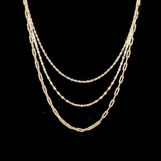 Starter Chain Necklace Stack
