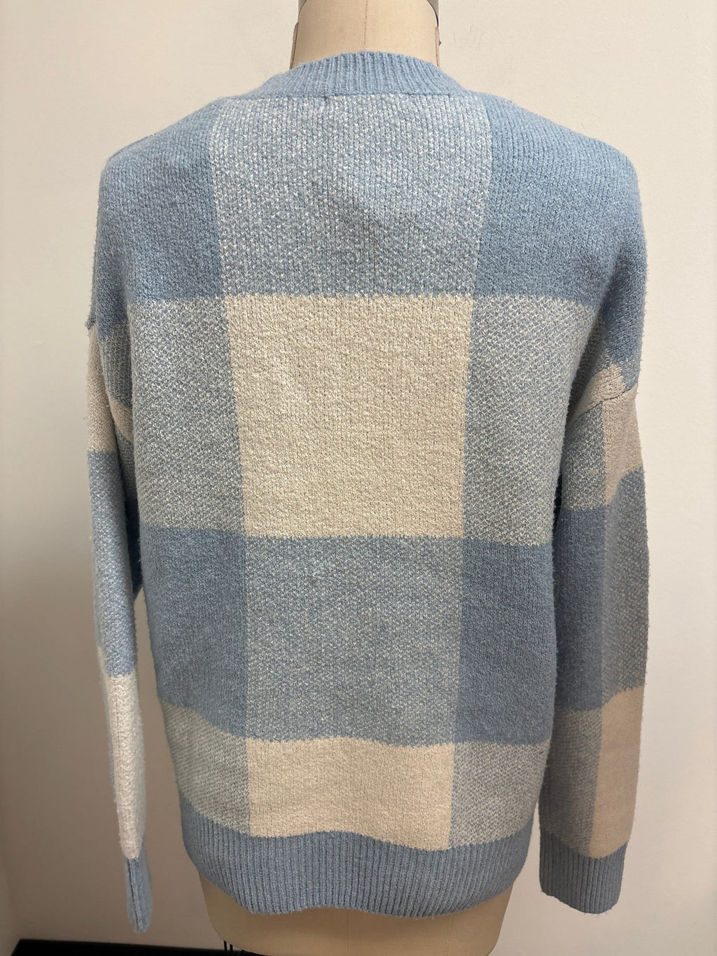 Christian Siriano Blue Sweater, M