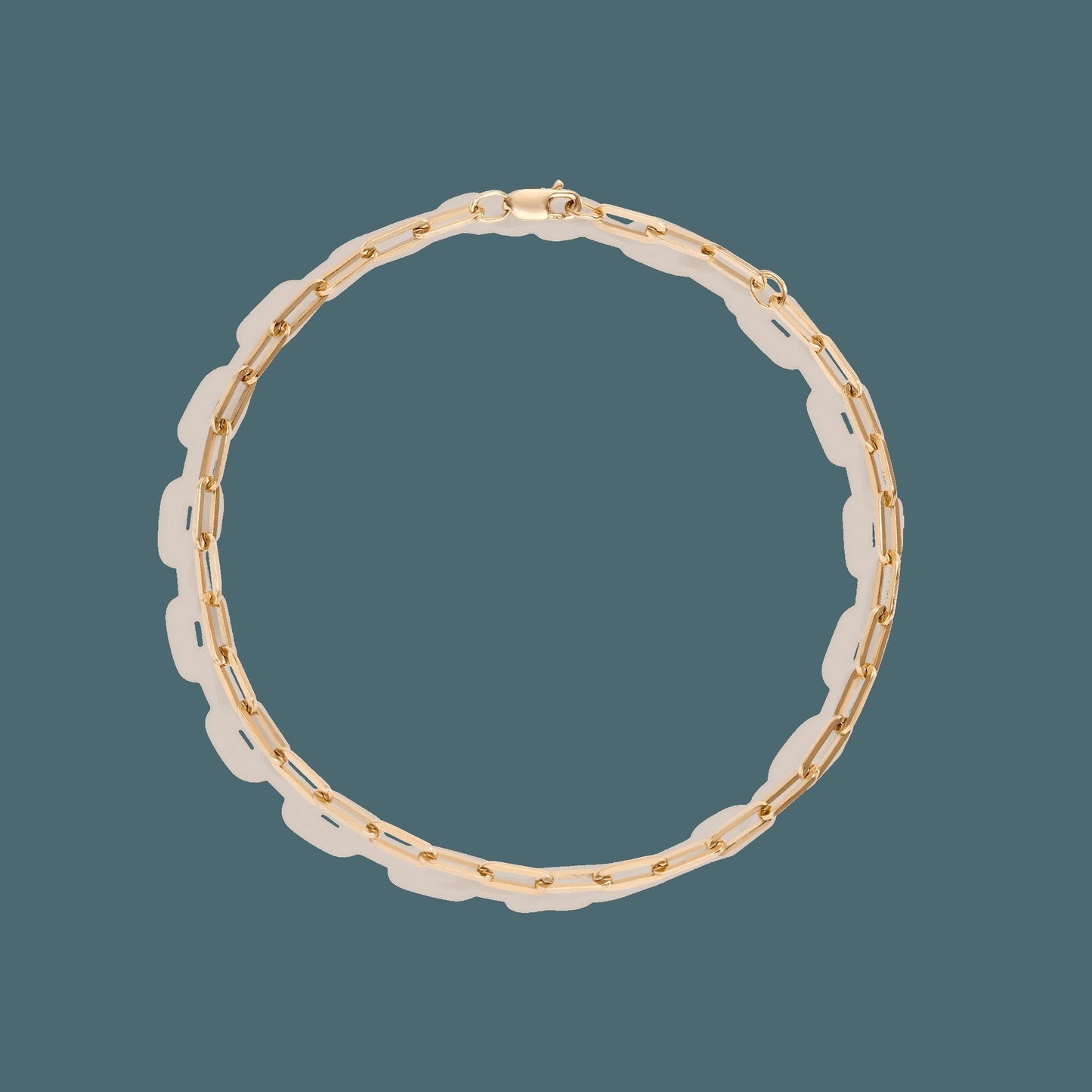 Medium Paperclip Chain Bracelet