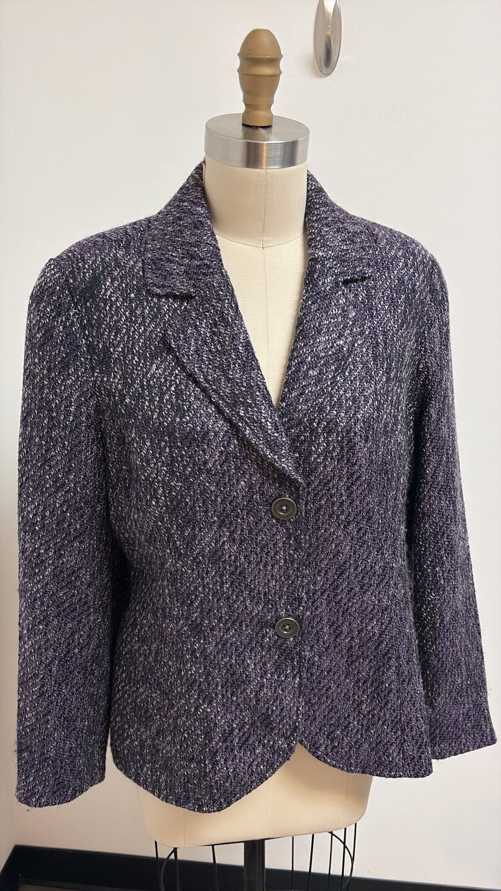 Coldwater Creek Purple Blazer Jacket, 14