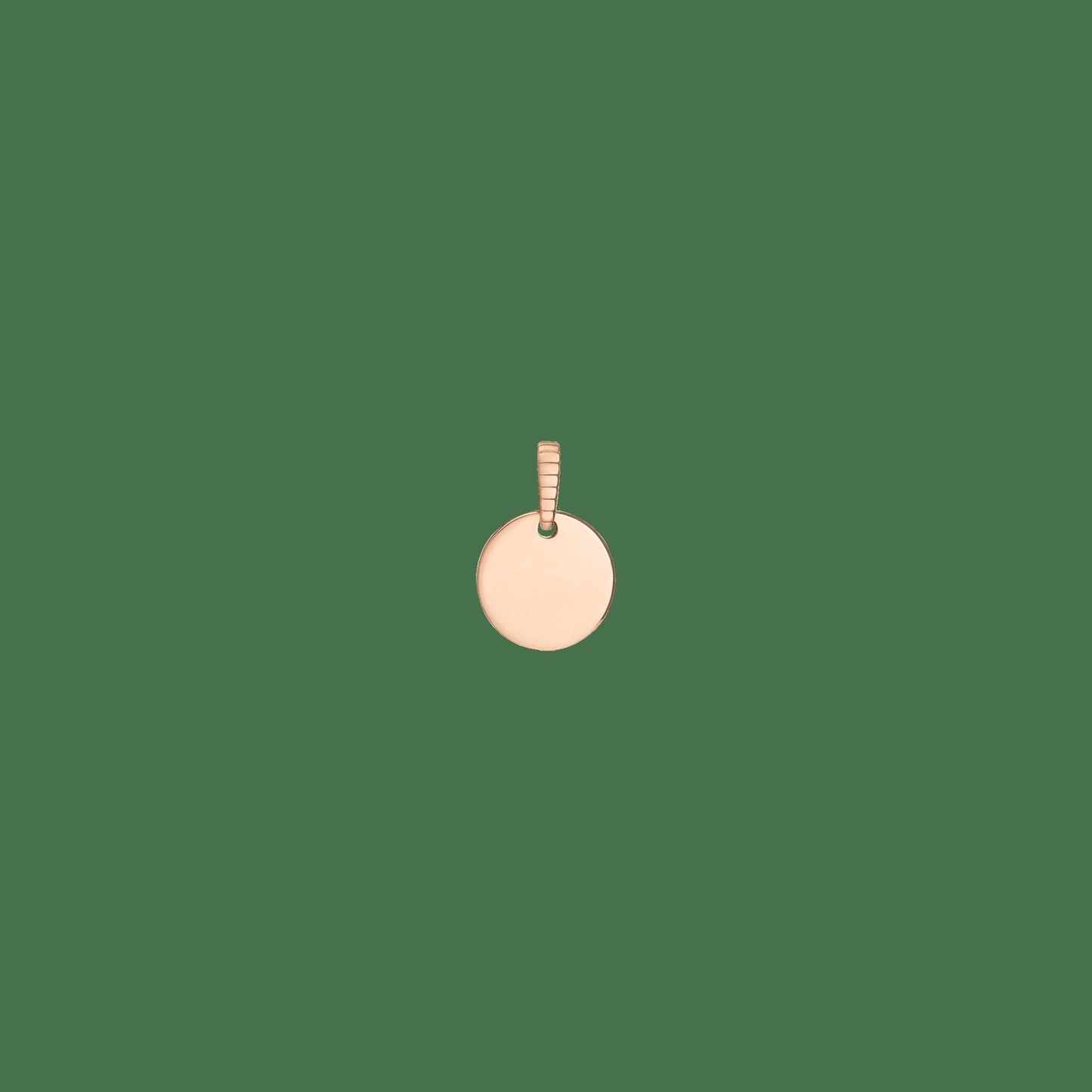Story in Gold Engraved Pendant