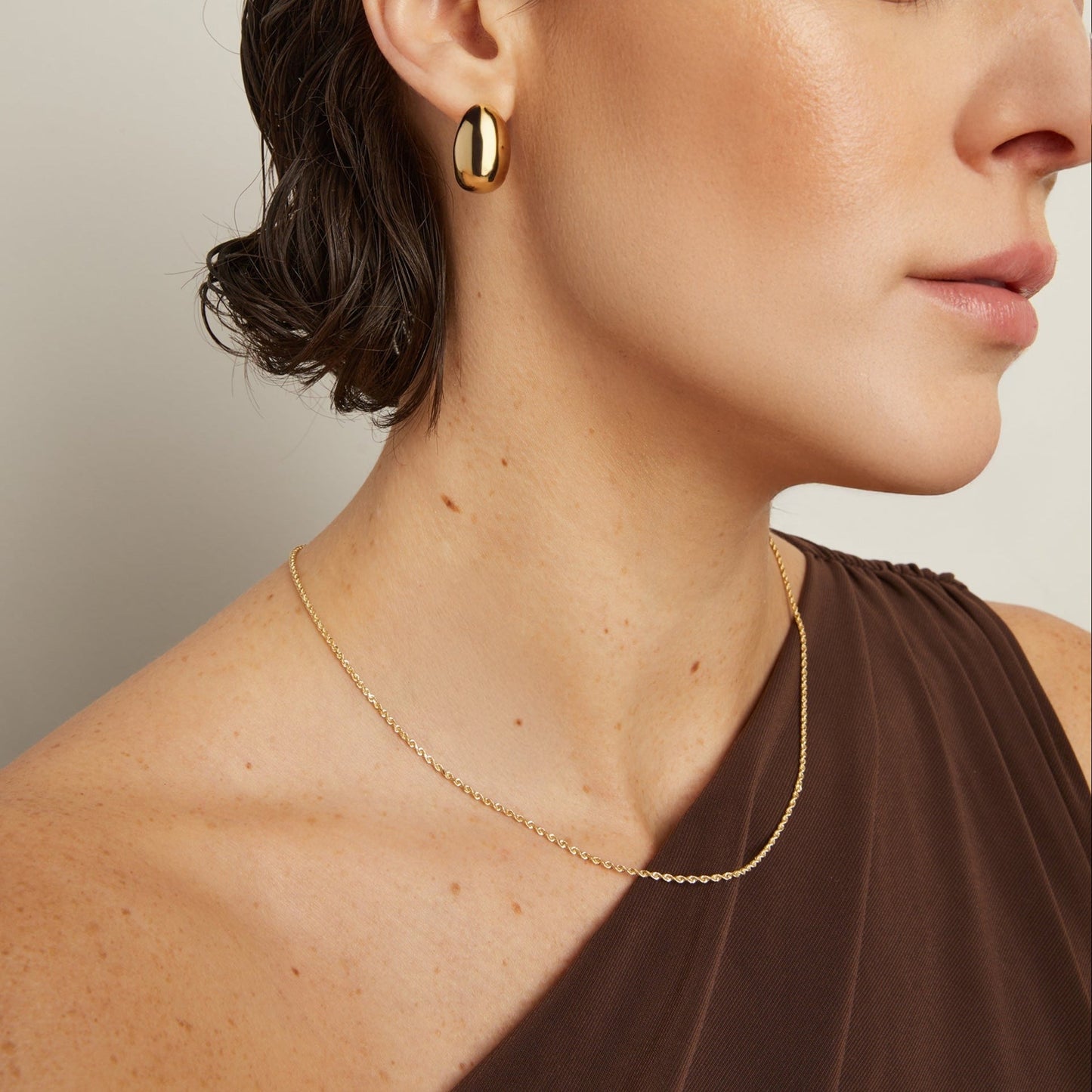 Small Rope Chain Necklace