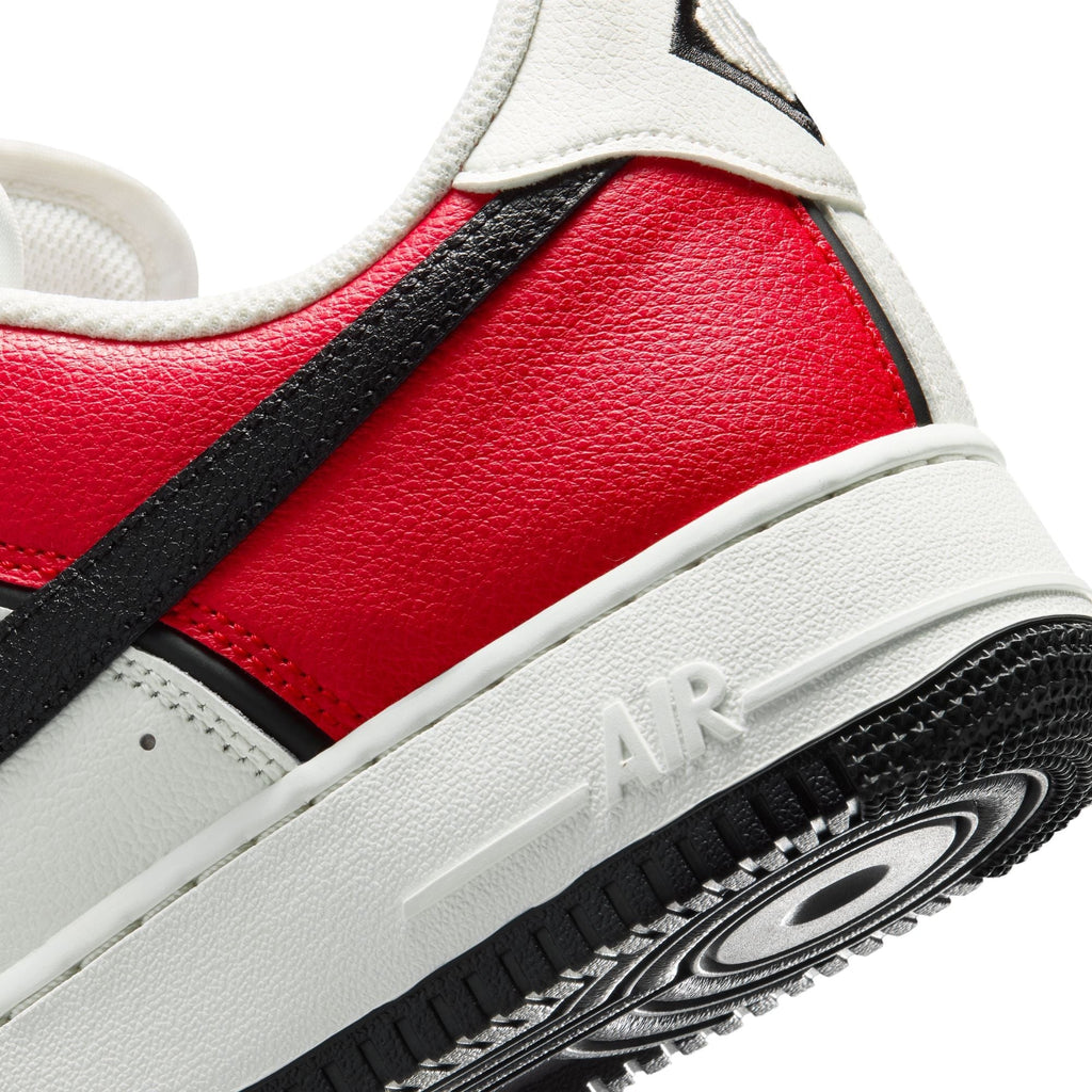 Nike Air Force 1 '07 LV8 (University Red/Black/Sail)