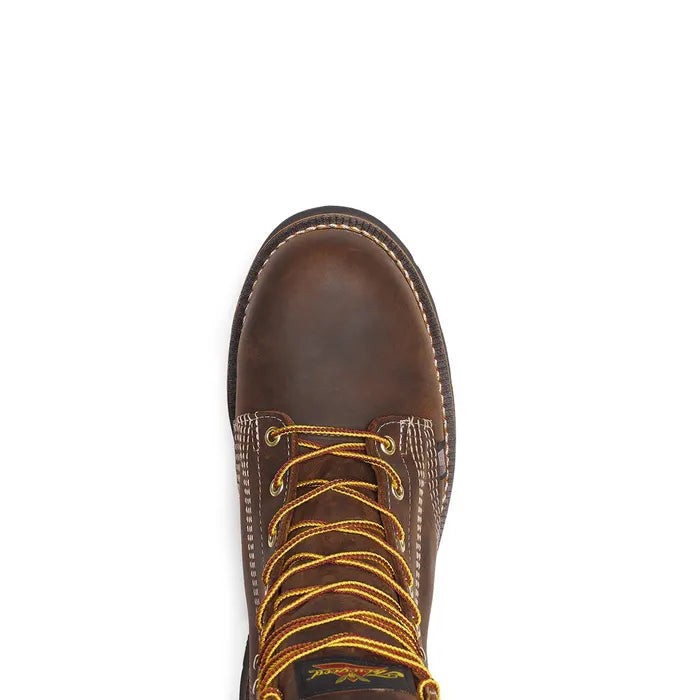 Men's Thorogood American Heritage – 8′′ Crazy Horse Steel Toe Black MAXWear 90TM