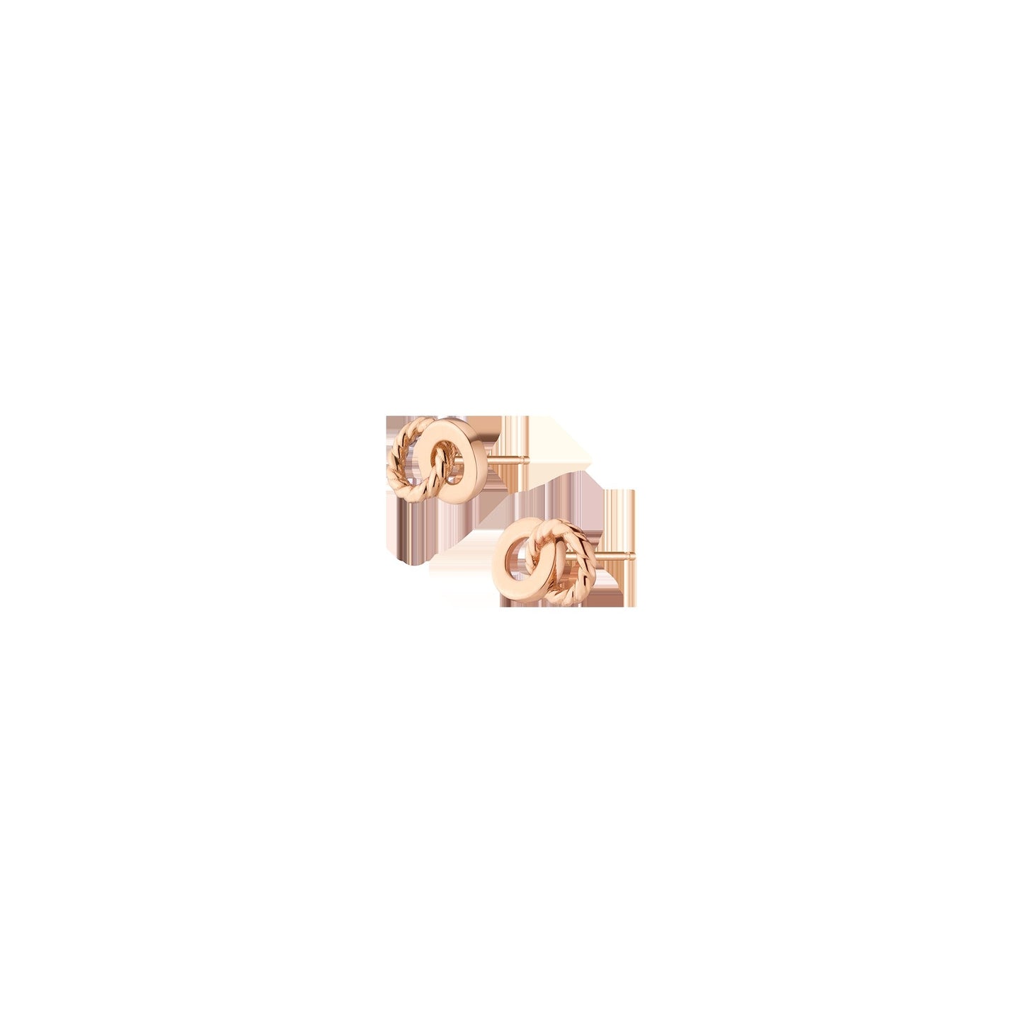 Twist Connection Stud Earrings