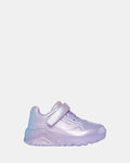 SKECHERS UNO LITE 310394N METALLIC SPARKLE LAVENDER