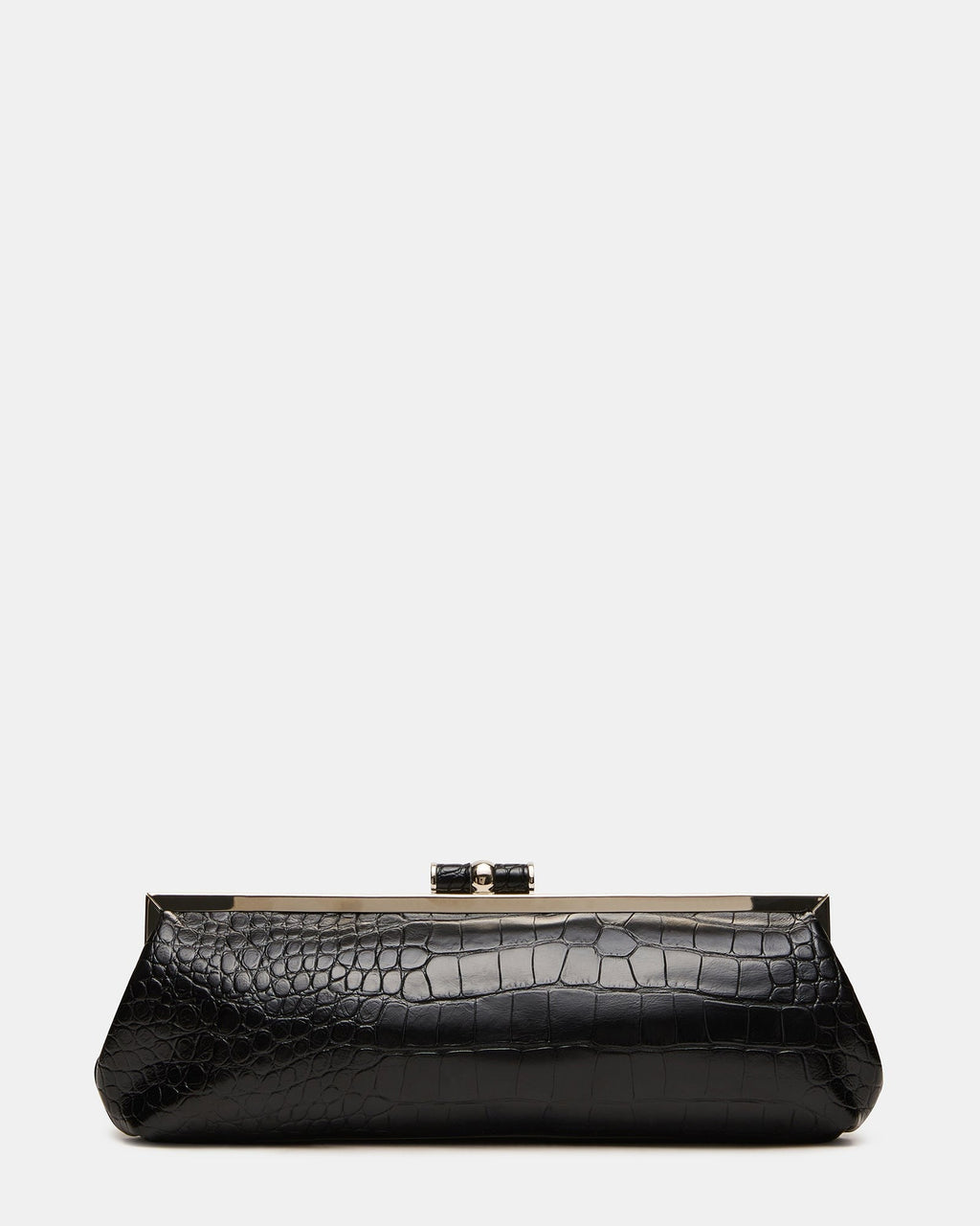 STEFANO BAG BLACK CROCODILE