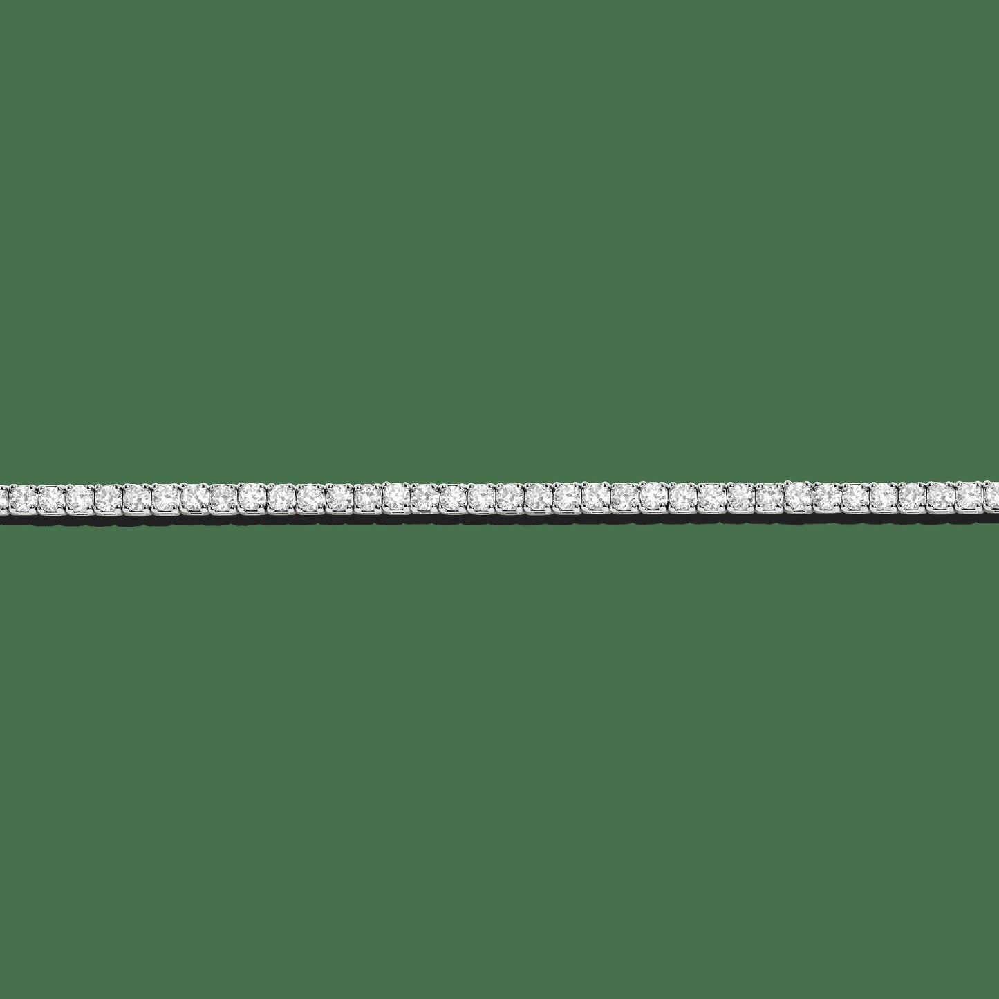 Classic Lab Grown Diamond Tennis Necklace