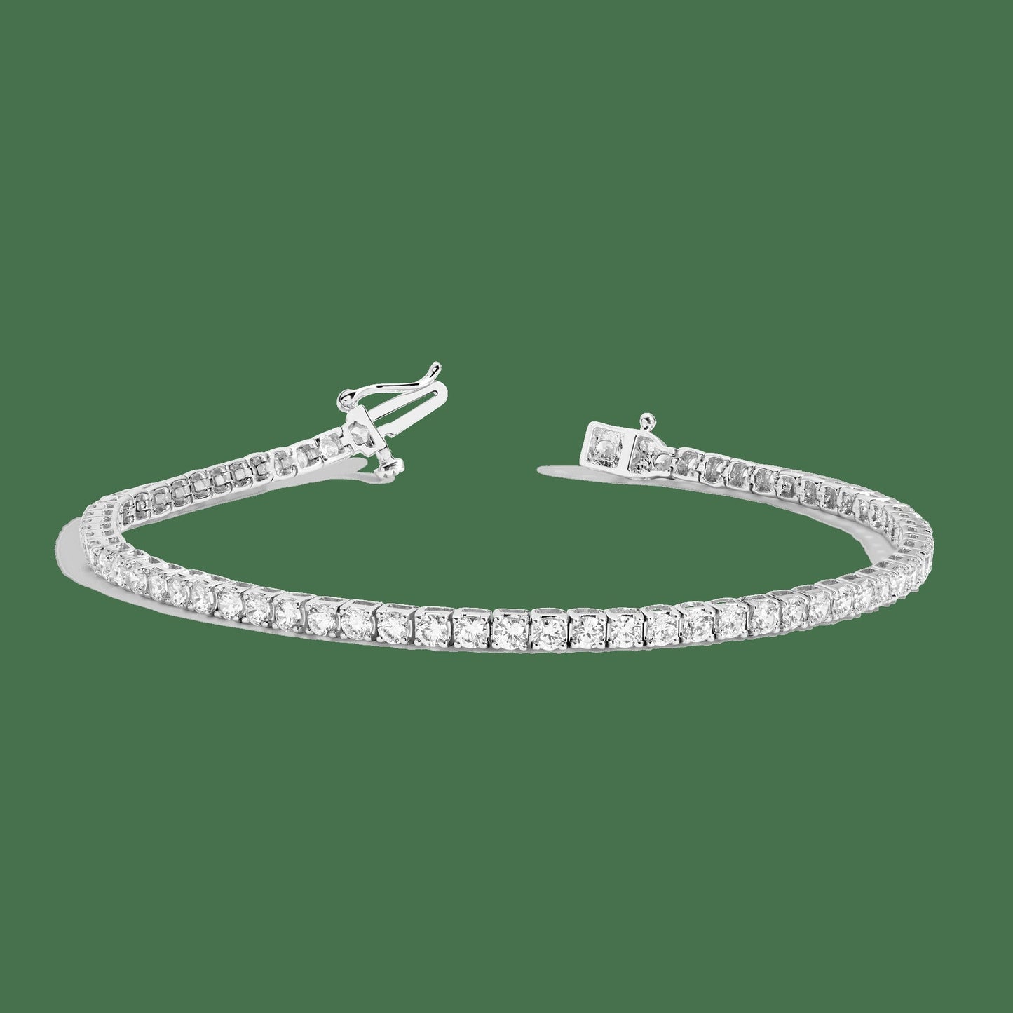 Classic Lab Grown Diamond Tennis Bracelet - 3ct