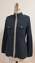 Shyanne Black Denim Jacket, M