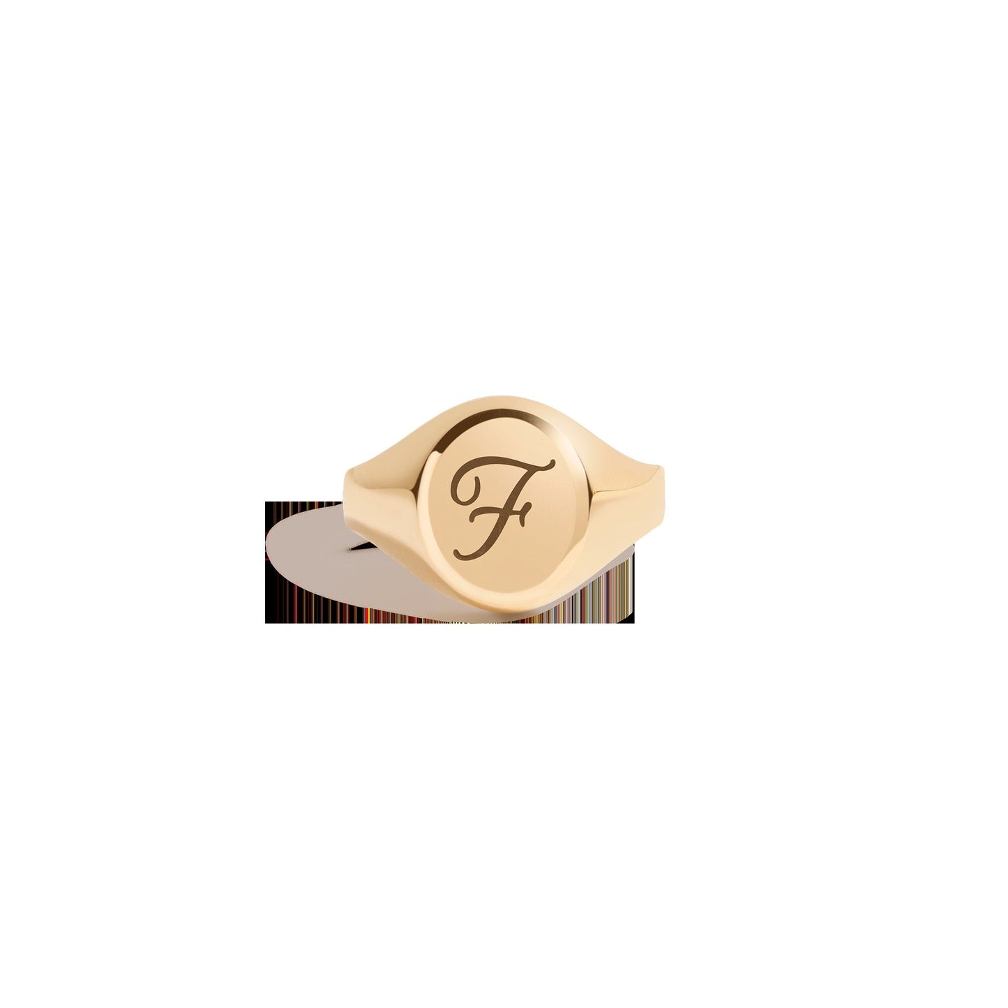 Round Signet Ring