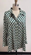 Lane Bryant Green/Black Top, 18/20